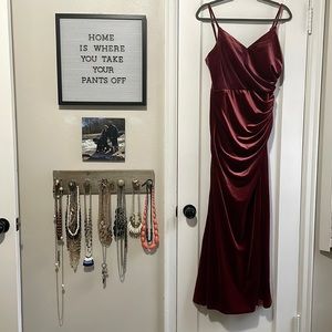 Revelry Bridesmaid Dress - Velvet (Color: Romantic Rose / Size 6 Petite)